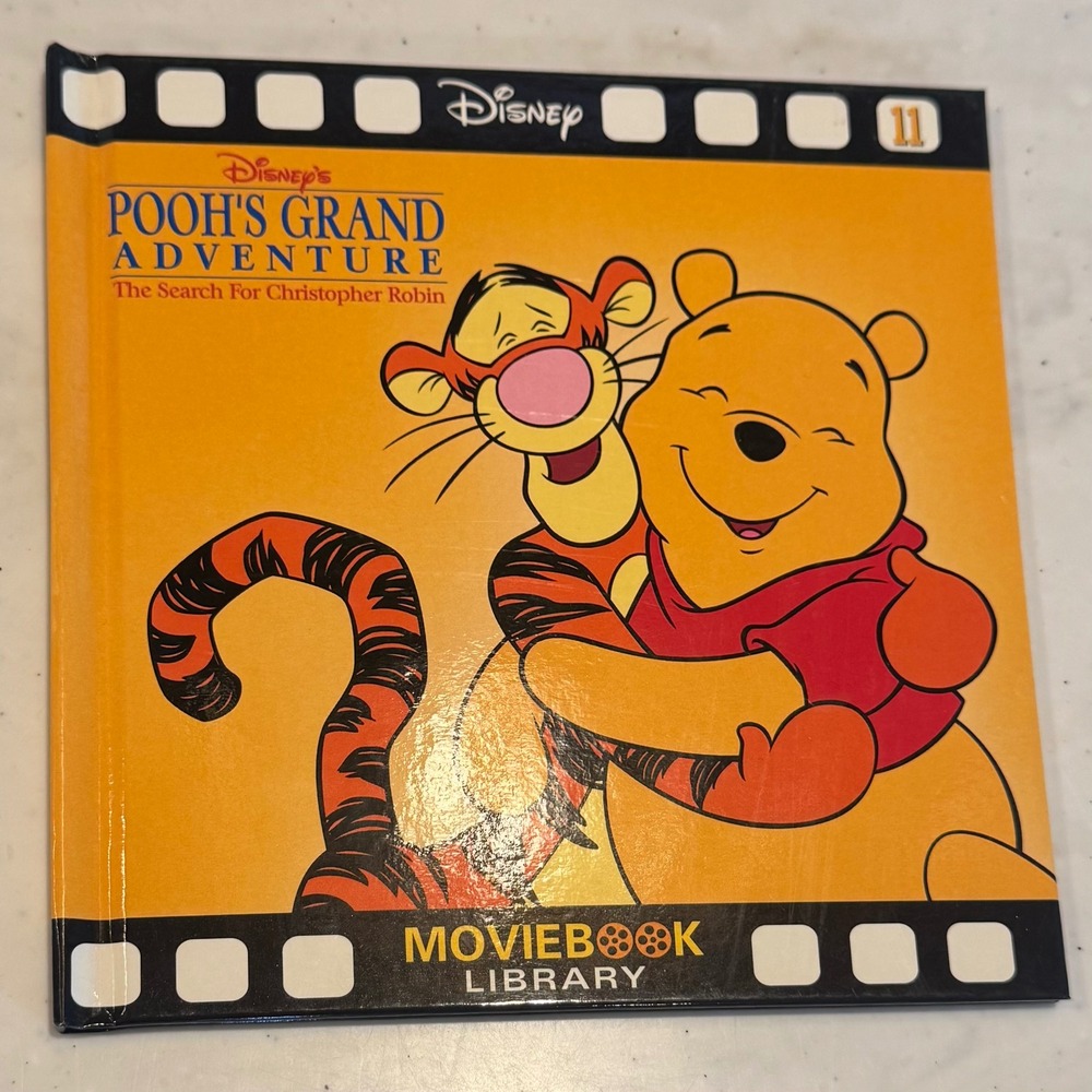 Disney Pooh's Grand Adventure Search For Christopher Robin Moviebook 2006 NWOT